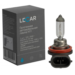   H11 12v 55w LECAR PGJ19-2    