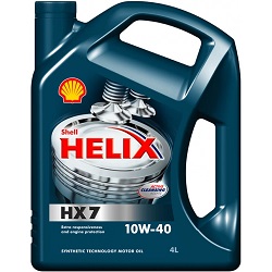  SHELL HELIX HX-7 10W40 4    