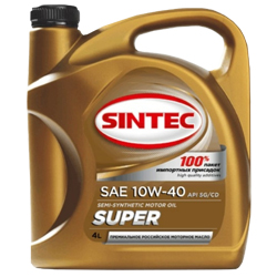  SINTEC SUPER 3000 10W40 API SG/CD 4 /c   