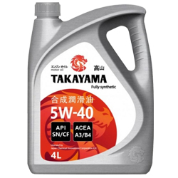  TAKAYAMA 5W40 API SN/CF 4     